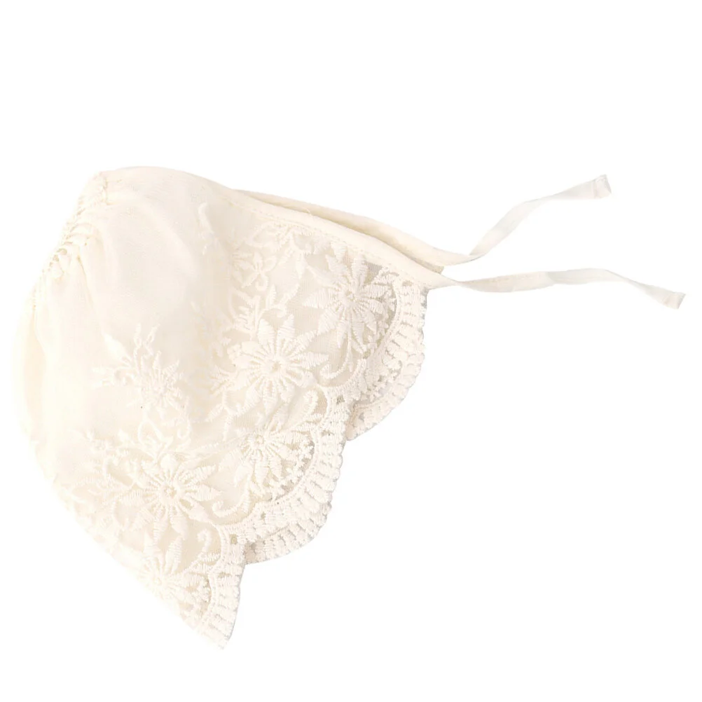 

Котелок шляпа Дворцовая детская дышащая летняя Солнцезащитная ручная кружевная новорожденная девочка