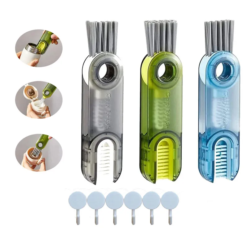 

3 в 1, U-образная щетка для чистки бутылок