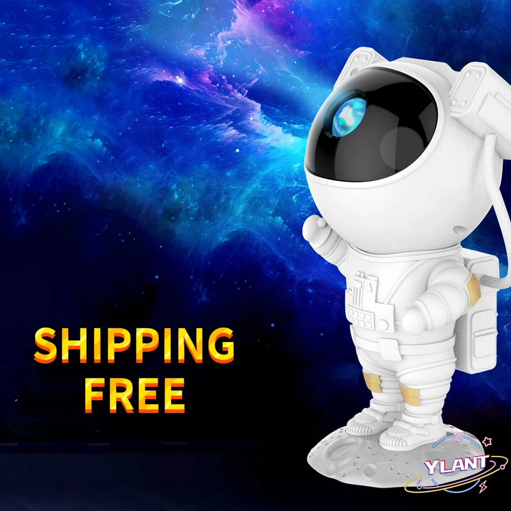 

LED Star Galaxy Projector Nebula Children Night Light Room Decor Astronaut Starry Sky Porjectors Bedroom Decoration Table Lamp