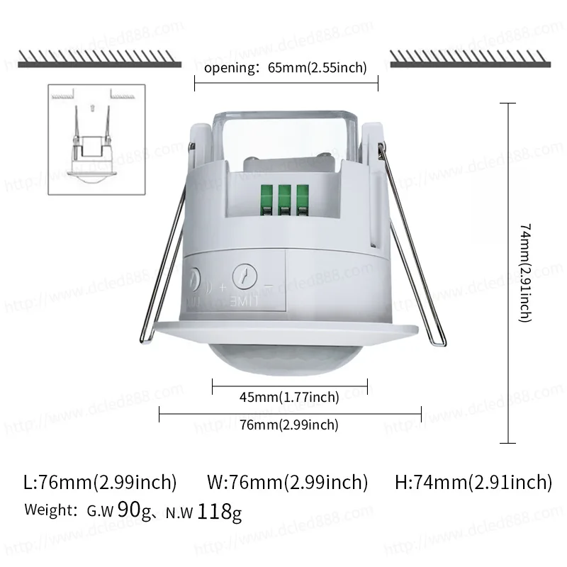 Рисунок 5 - Индукционный переключатель человеческого тела