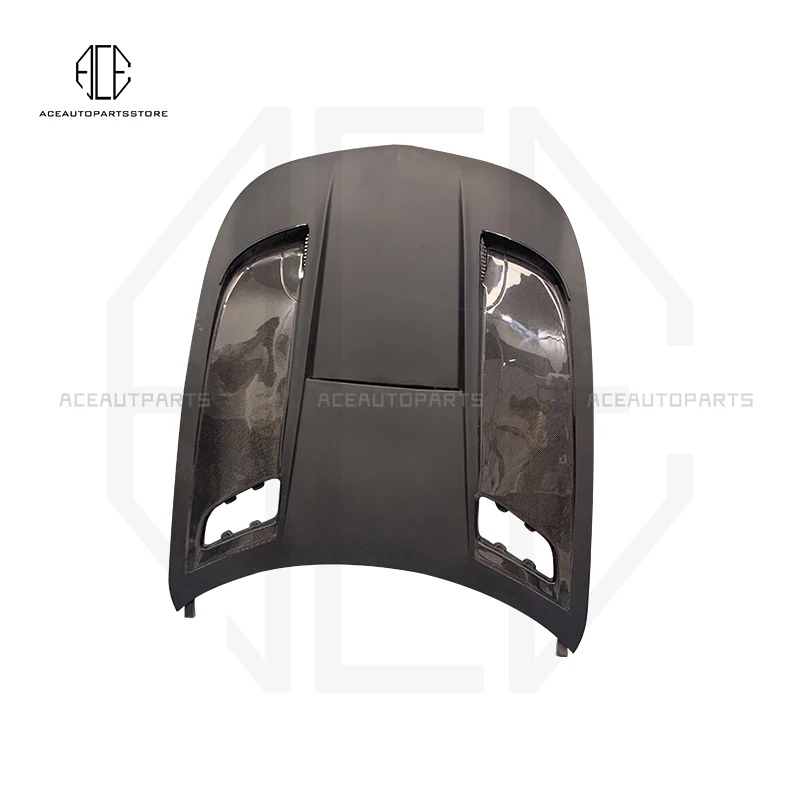 Комплект боди из полууглеродного волокна в стиле ЧЕРНОЙ серии для MERCEDES BENZ AMG GT GTC