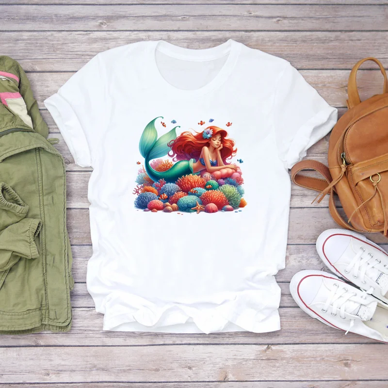 Принцесса Диснея Покахонтас и Ариэль железные нашивки для одежды сделай сам