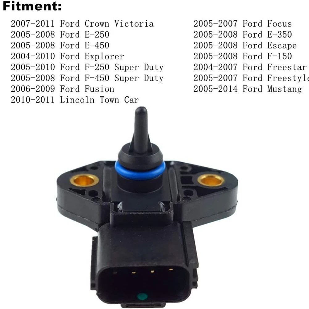 Датчик давления впрыска топлива для Ford F150 F250 Focus Escape Mustang 3F2Z9F792CA 3F2Z9-G756-AC