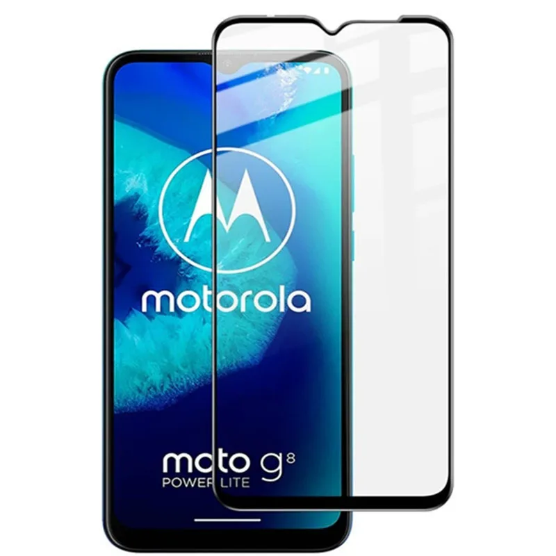 

2.5D Tempered Glass for Motorola Moto G8 Plus g8plus G8 Play G8 Powe Lite Glass Screen Protector Protective Glass Full Cover