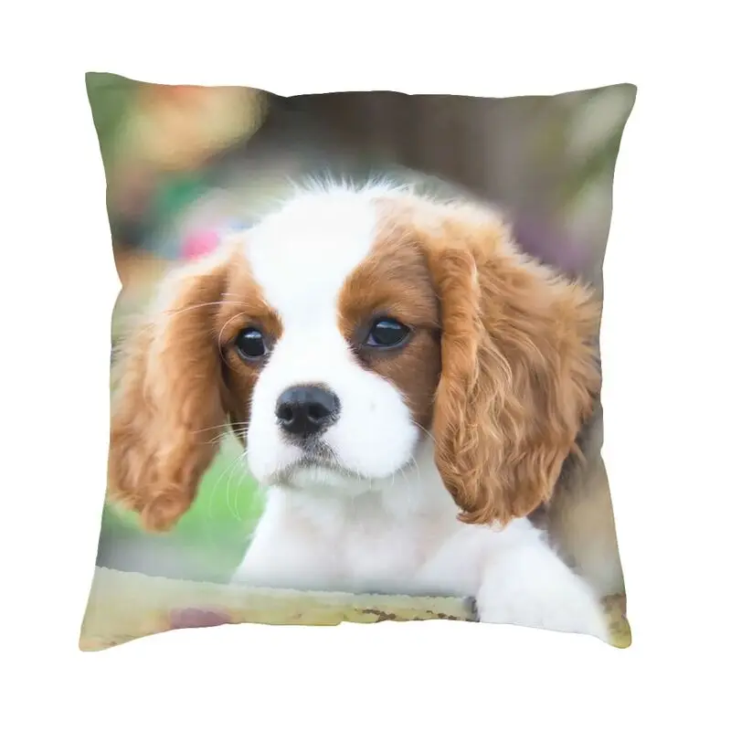 

Наволочка для подушки с рисунком щенка, 40x40 см