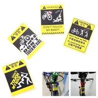 1pc dont move my bike sticker decorative auto decal frame sticker waterproof motorcycle styling bike sticker car accessories