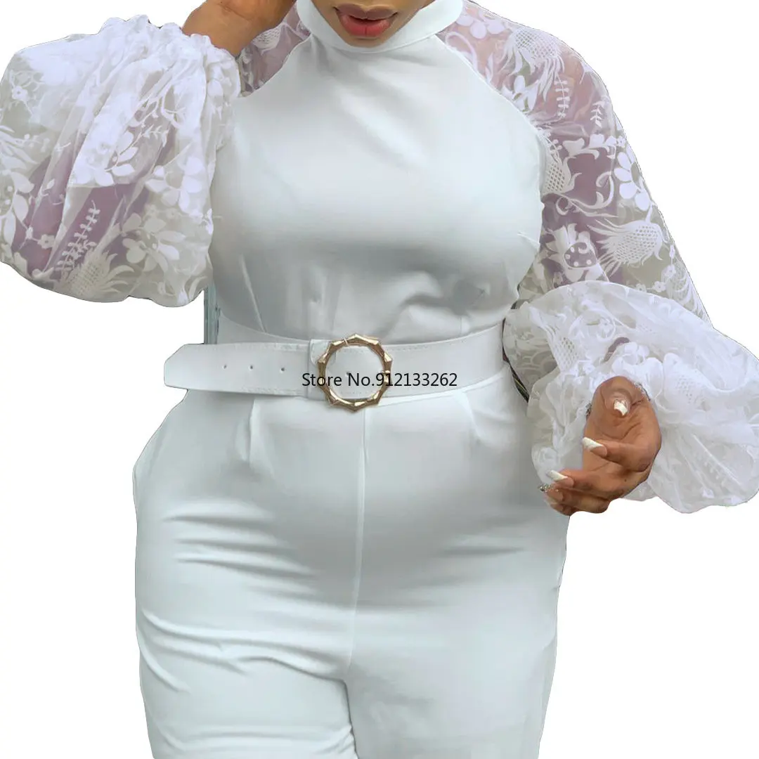 

Plus Size Jumpsuit African Clothes For Women Fall New African Dashiki Ankara Clothing Bazin Riche Design Wedding Party Dresses