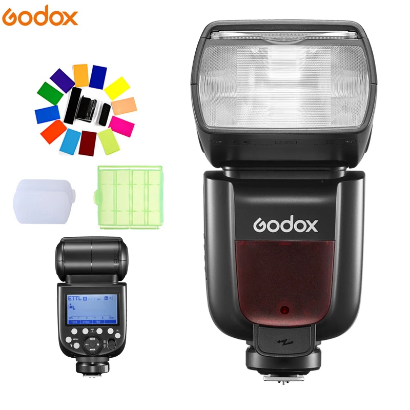 Godox TT685II TT685 II Flash Speedlite TTL HSS Built-in 2.4G Wireless X System For Canon Nikon Sony Fuji Olympus Camera Flash