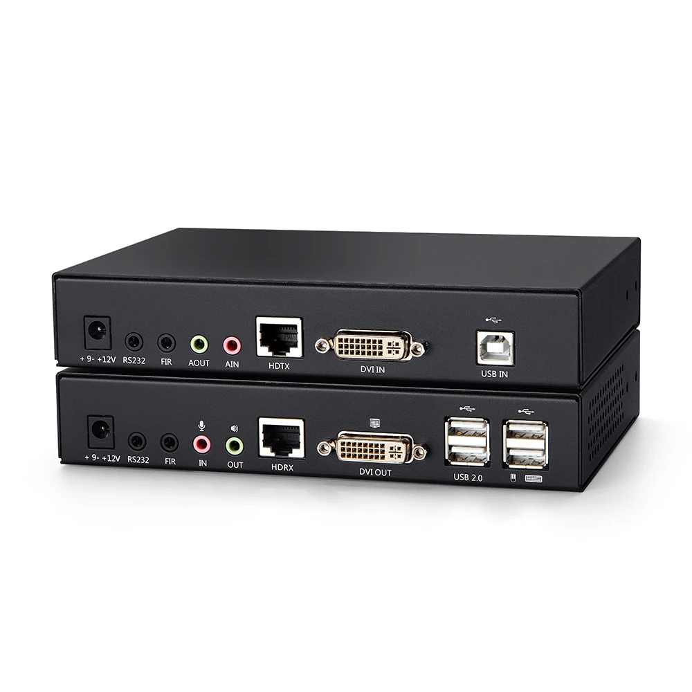 

1 порт Usb Dvi Cat5 Kvm Extender IP Ethernet