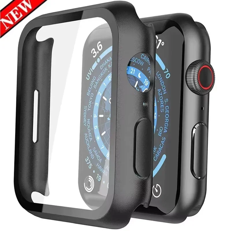 Защитное стекло закаленное для Apple Watch 10 46 мм 42 45 41 44 38 40