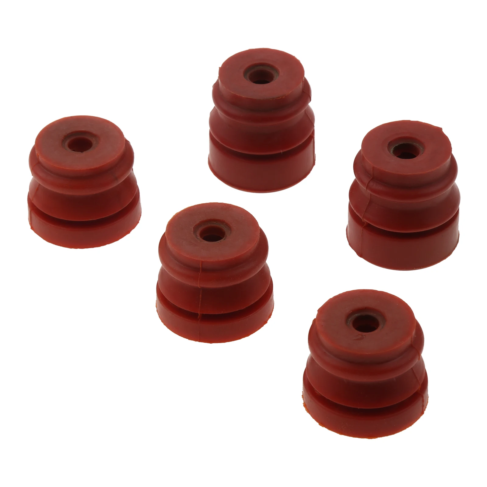 

5pcs/1kit Rubber 45cc 52cc 58cc chainsaw damper 4500 5200 5800 chainsaw damper spring shock buffer Red Replacement Parts