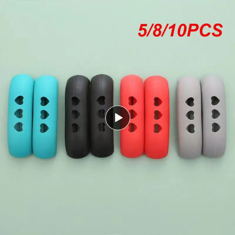 

5/8/10 шт., силиконовые Нескользящие держатели для кастрюль