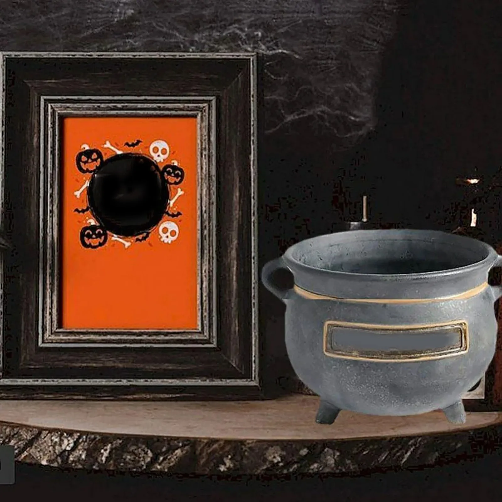 Украшение для Хэллоуина ведьмы колдрон обслуживающие чаши искусственное ведро