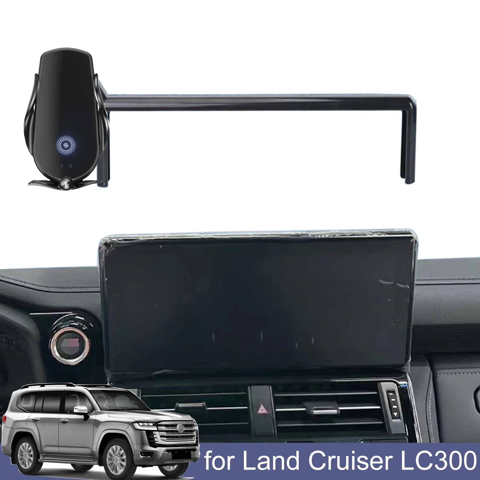 Автомобильный держатель для телефона Toyota Land Cruiser LC300 навигационный кронштейн