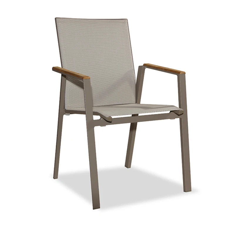 

High Quality Patio outdoor Furniture morden Dining cloth tiger brand powder chair