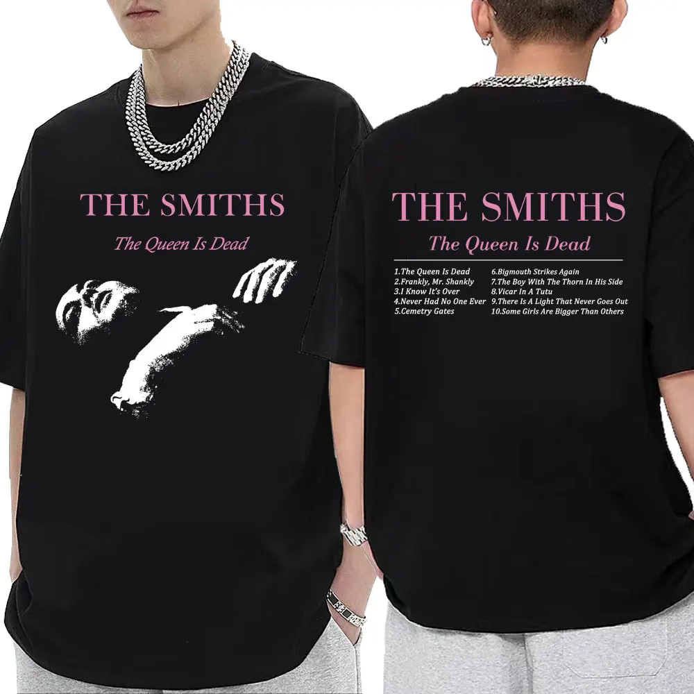 

Футболка Мужская/женская с принтом рок-группы The Smiths/Queen Is Dead