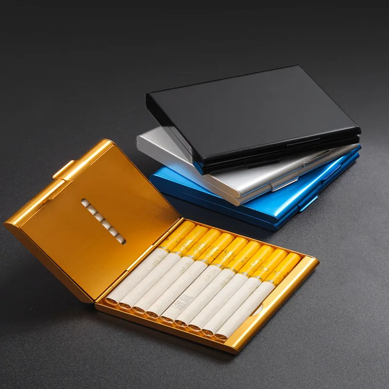 Hold 20 Sticks Cigarettes Cases Cover Creative Folio Cigarette Case Smoking Box Sleeve Pocket Tobacco Pack Cover