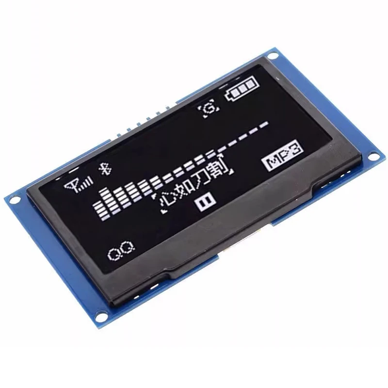 2 42-дюймовый 4-дюймовый модуль OLED-дисплея 128x64 ЖК-модуль HD-экрана SSD1309 7-контактный