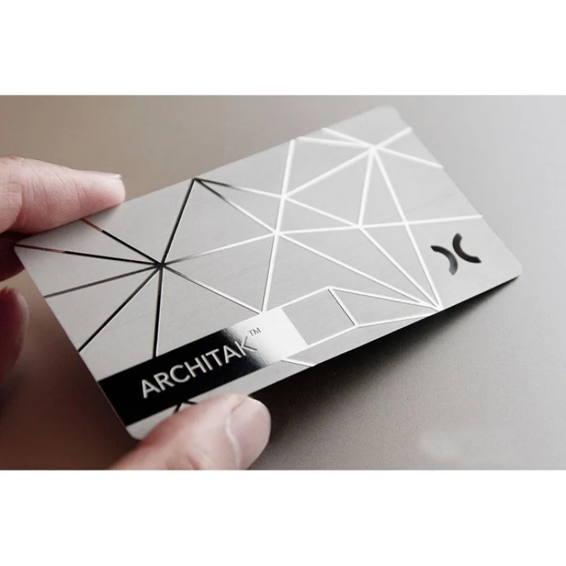 

Custom Company Professional Manager Metal Stainless Steel Business Card