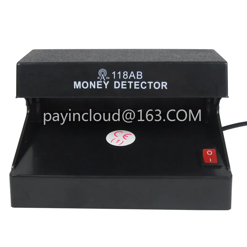 

118AB Small Portable Money Detector Purple Light 4W Money Detector USD Detection 220V