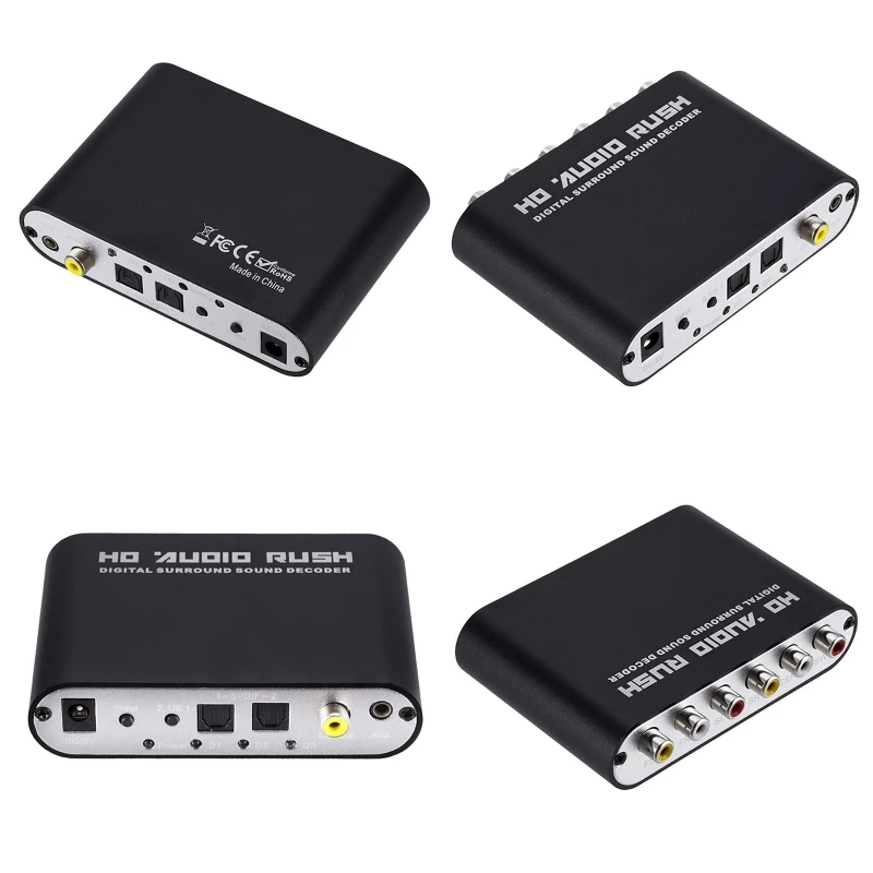 

5.1-Channel RCA Analog Converter Sound Adapter AC-3