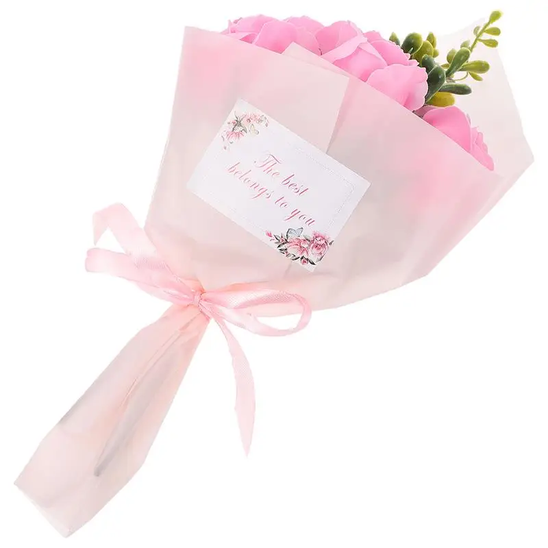 

1pc Soap Flowers Beautiful Soap Rose Flowers Simulation Rose Flowers Decor