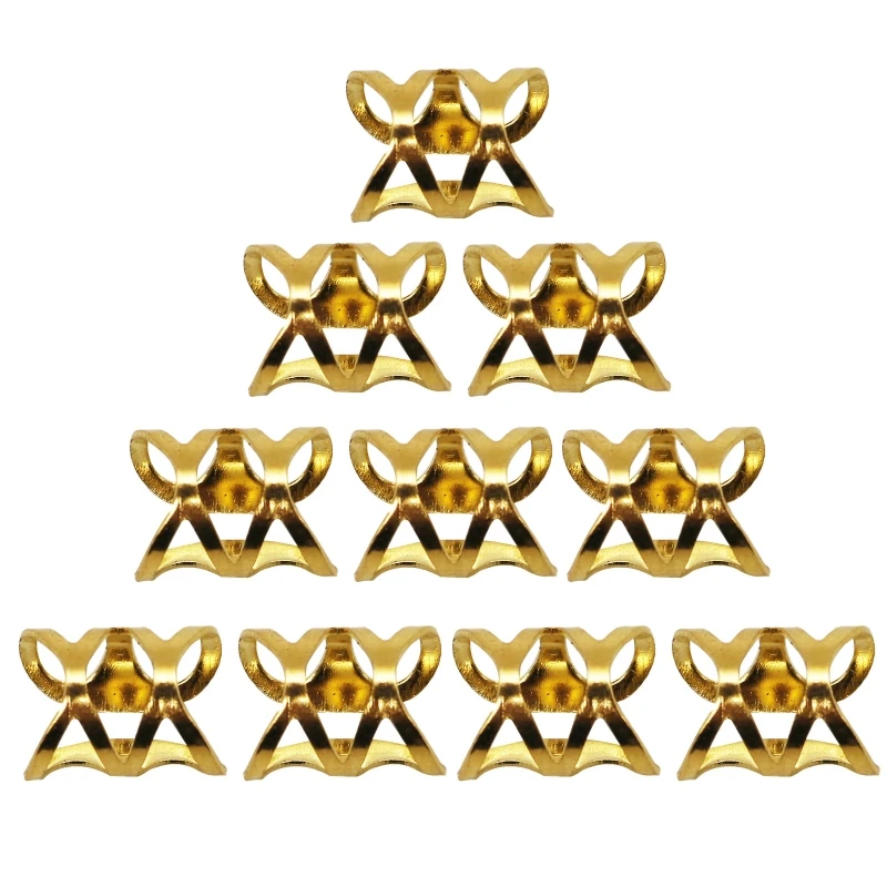 

50pcs Adjustable Hair Braids Dread Dreadlock Beads Cuffs Rings Hoop Circle for Hair Braiding Styling Tools