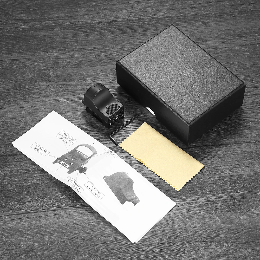 Тактический голографический прицел с красной точкой мини-прицел для отражения