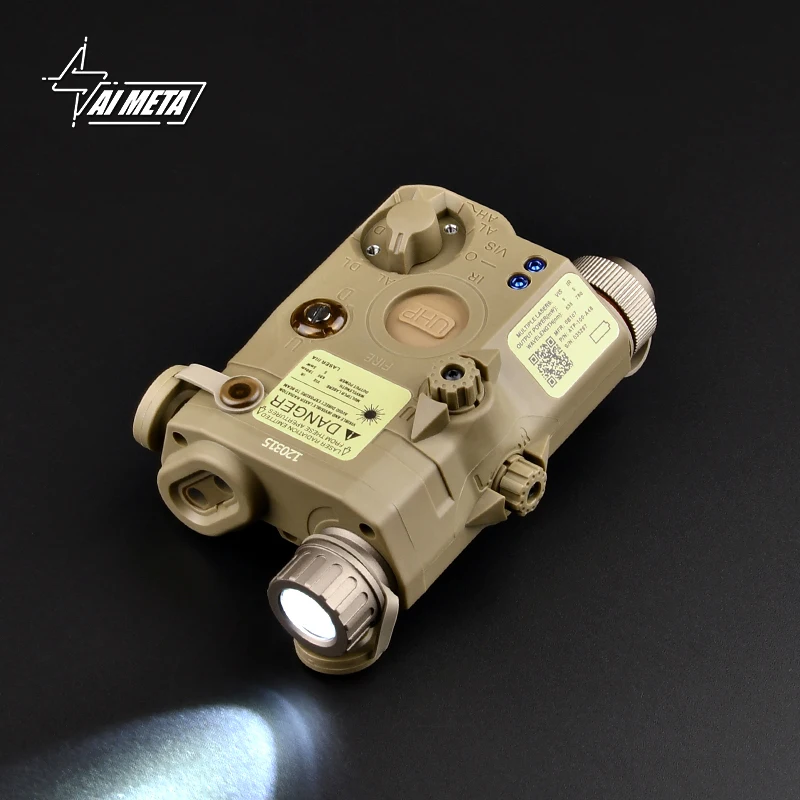 Тактический фонарик для страйкбола Лазерная Коробка белая LED версия без лазера