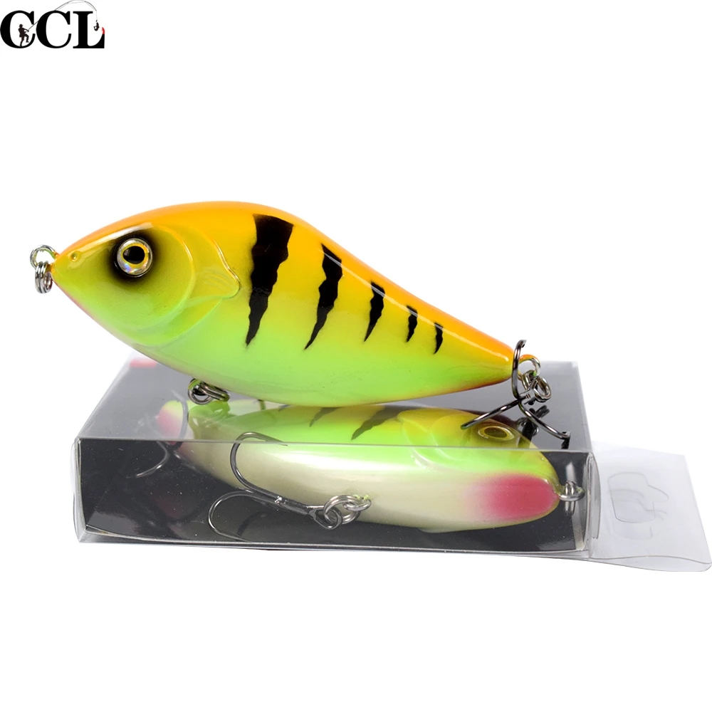 Slider Jerkbait 10cm 45g  Jerk Bait Sinking Hard Plastic Fishing Lures Bass Pike Musky Wobbler Bait Fishing Tackle