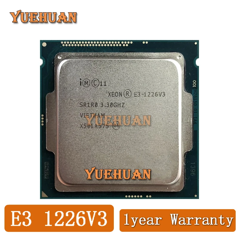 

Intel Xeon E3-1226v3 E3 1226v3 E3 1226 V3 3.3 GHz Used Quad-Core Quad-Thread CPU Processor L2=1M L3=8M 84W LGA 1150 E3-1226 V3