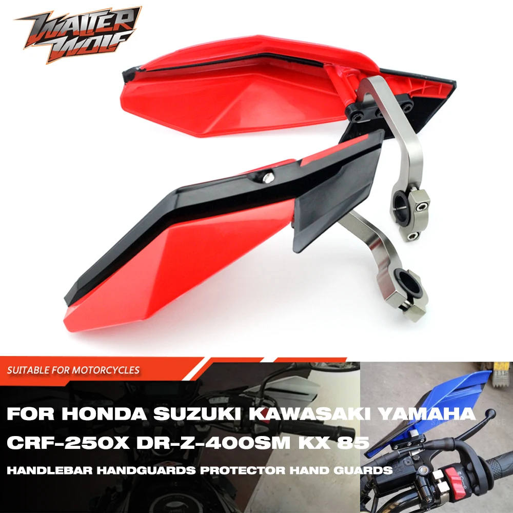 

YZ 125 Motorcycle Handguard Handlebar Protector For HONDA CR125R CRF450X For SUZUKI DRZ 400S For KAWASAKI KX 65 For YAMAHA YZ250