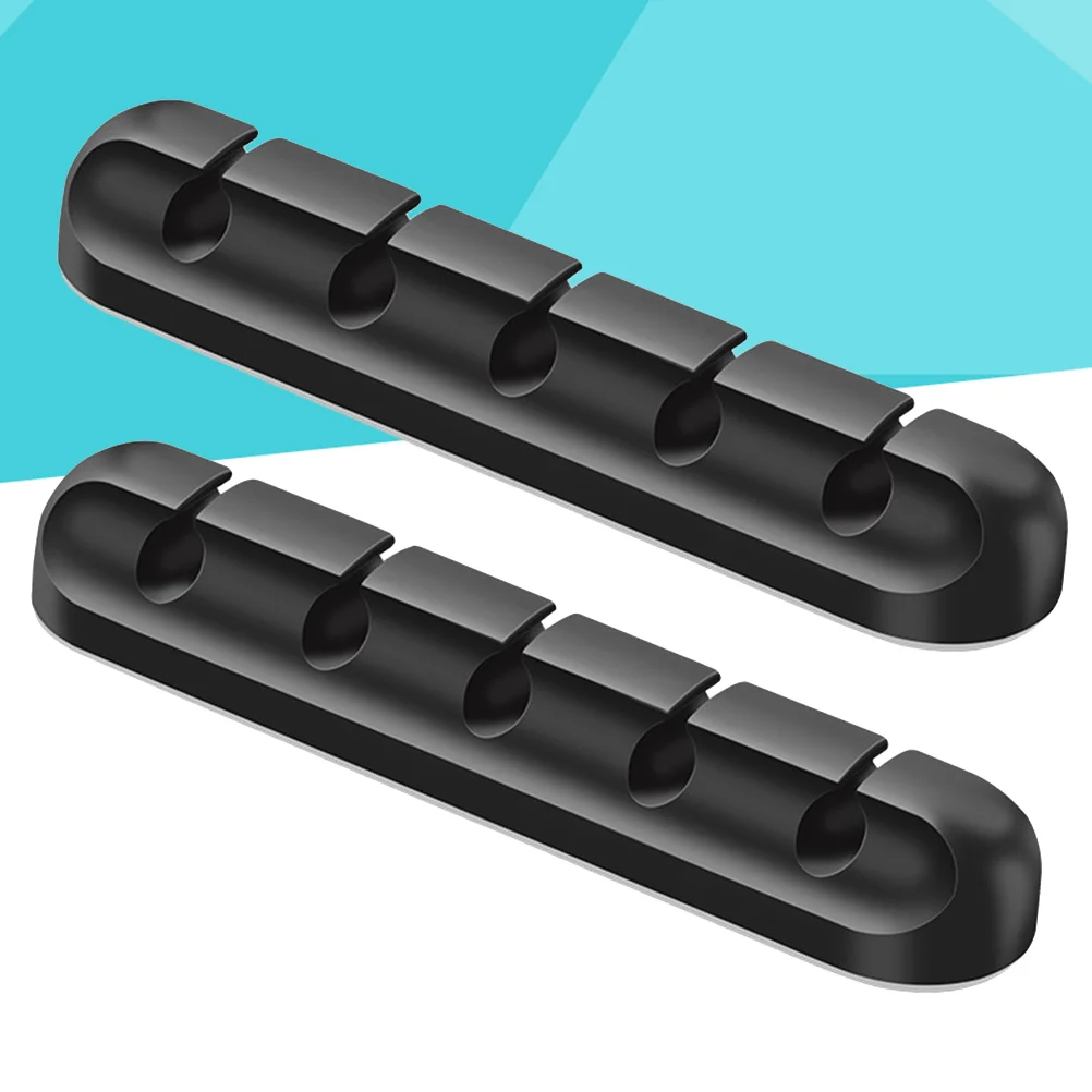 

2pcs Practical Portable Durable Cable Organizer USB Cable Holder for Home