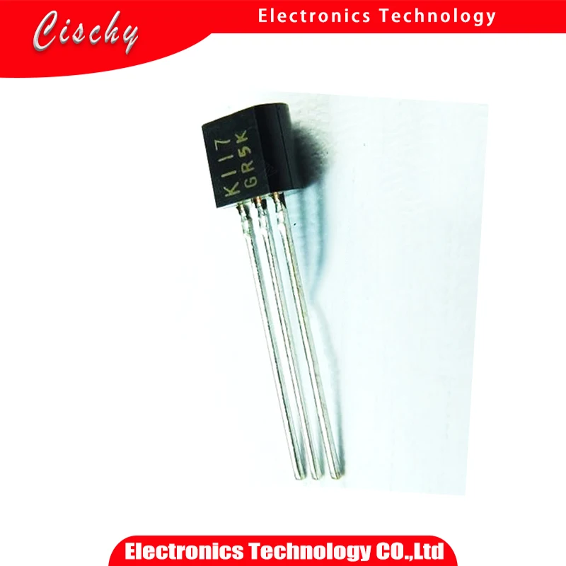 10 шт. 2SK117 TO-92 K117 JFET низкий уровень шума аудио Amp 1.0dB -30V VGS Быстрая доставка