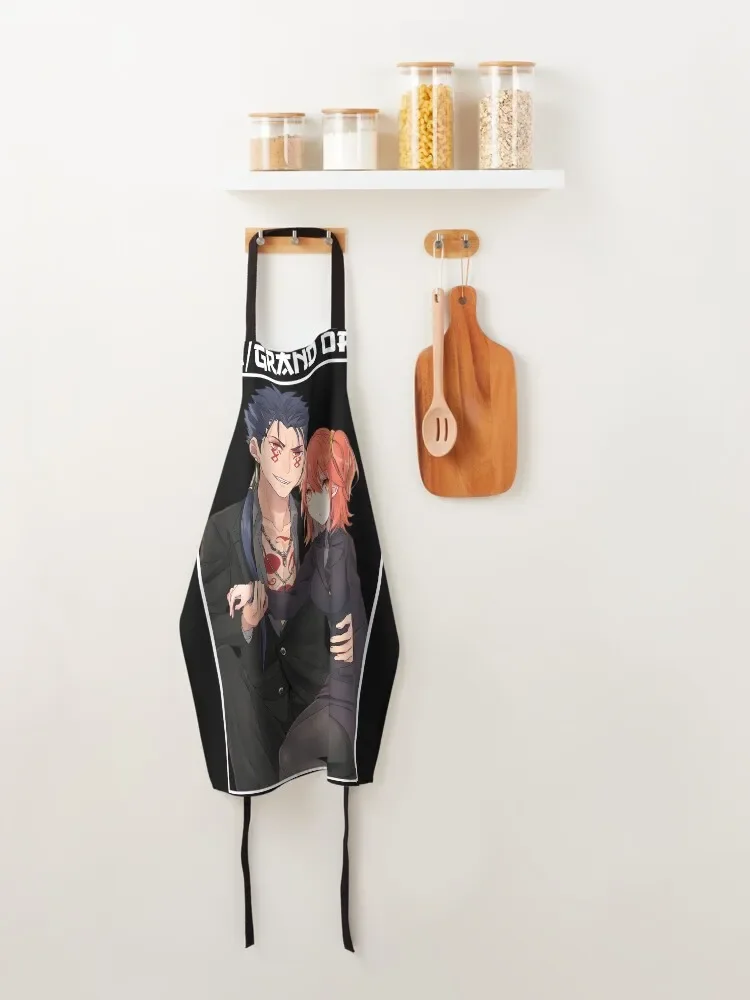 Фартук гудако Fate Grand Order аниме Girl Waifu Fanart кухонные принадлежности для учителей