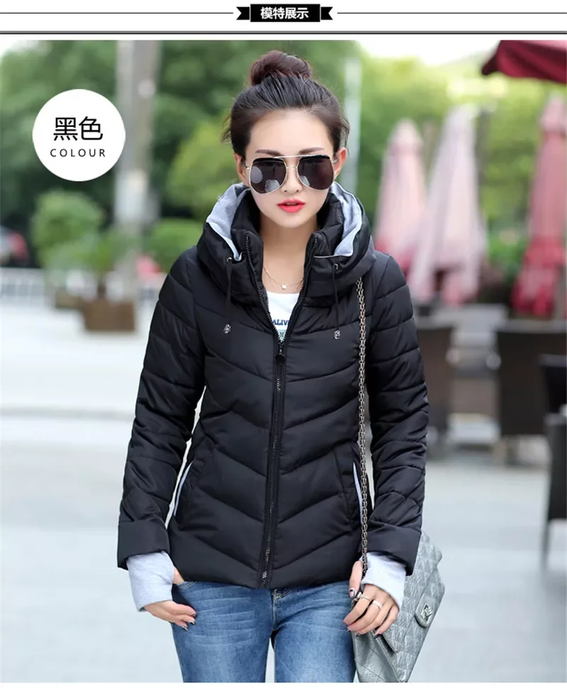 New2022 plus size 2016 Korean long sleeve warm light down padded winter jacket women parkas for women winter coat women ZY1142