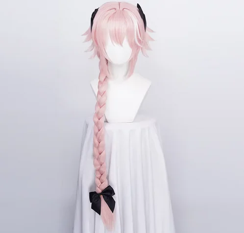 Парики для косплея астолфо из жаропрочных синтетических волос длинные