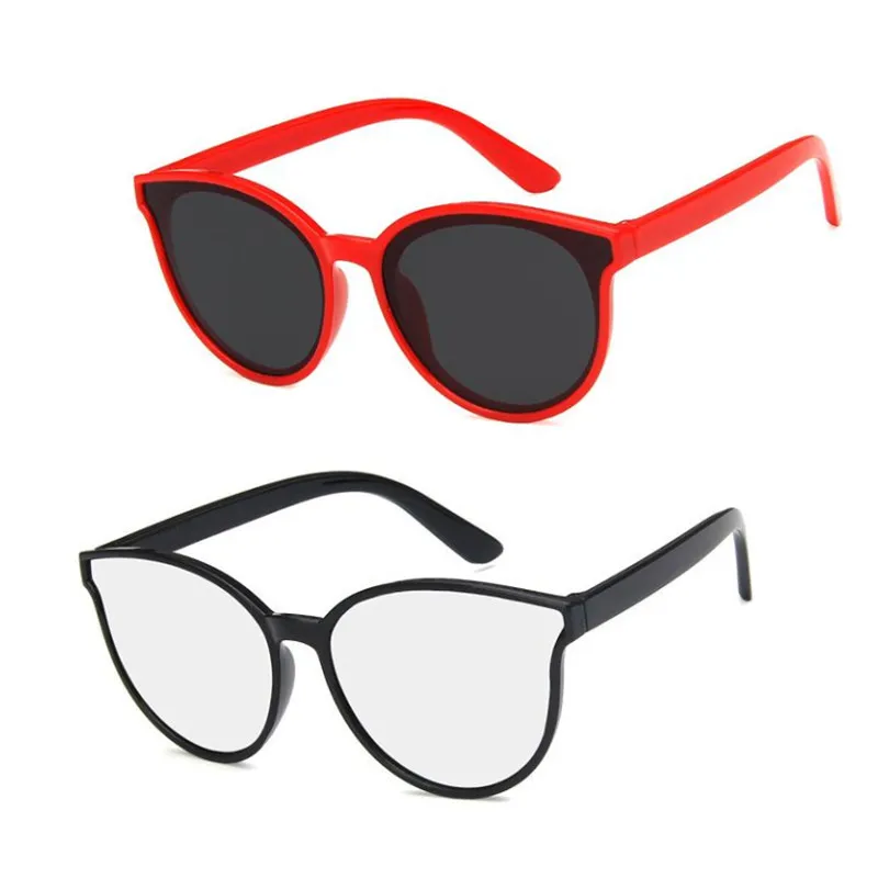 

Cute Big Frame Sunglasses for Children Fashion Cat Eye Sunglasses Boys Girls Summer UV400 Protection Eyewear Sun Glasses