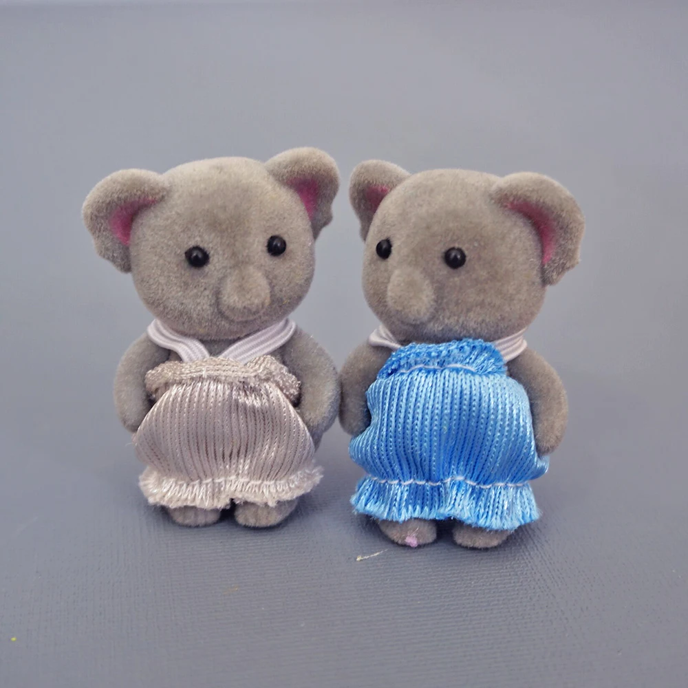 

4.5CM Mini Koala Baby Animal Simulation Forest Family Rabbit Bear Friend Model Dollhouse Pretned Play For Girl Christmas Gift