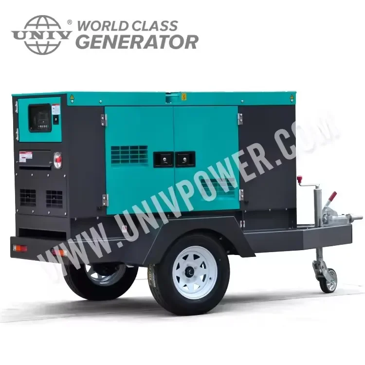 Высококачественный мобильный дизельный генератор с прицепом Heavy Dty глобальная
