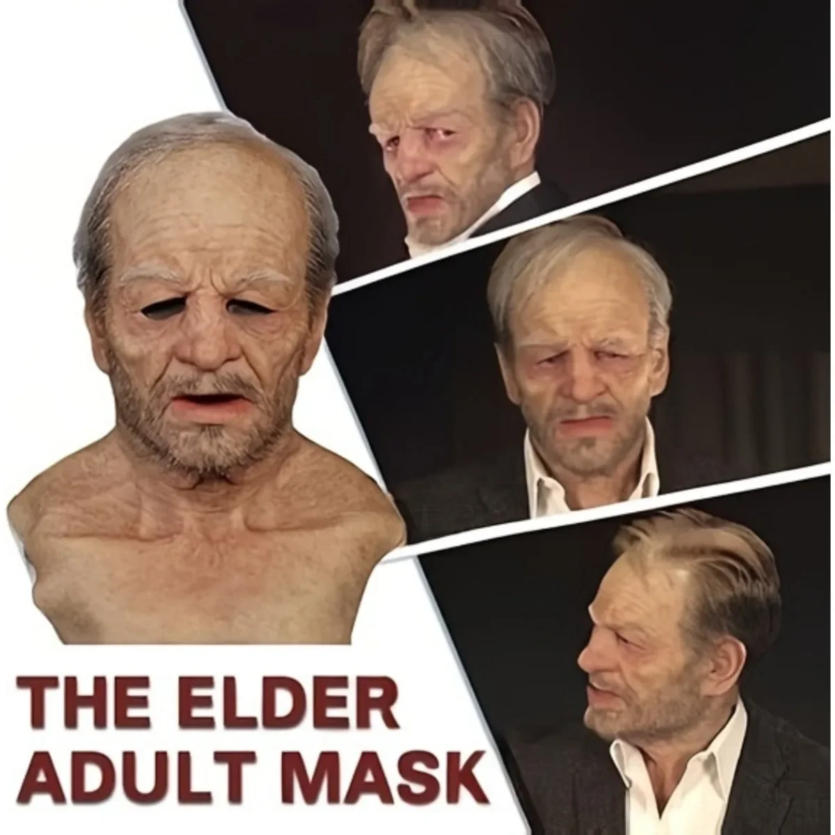 Силиконовая маска Trump с красной крышкой