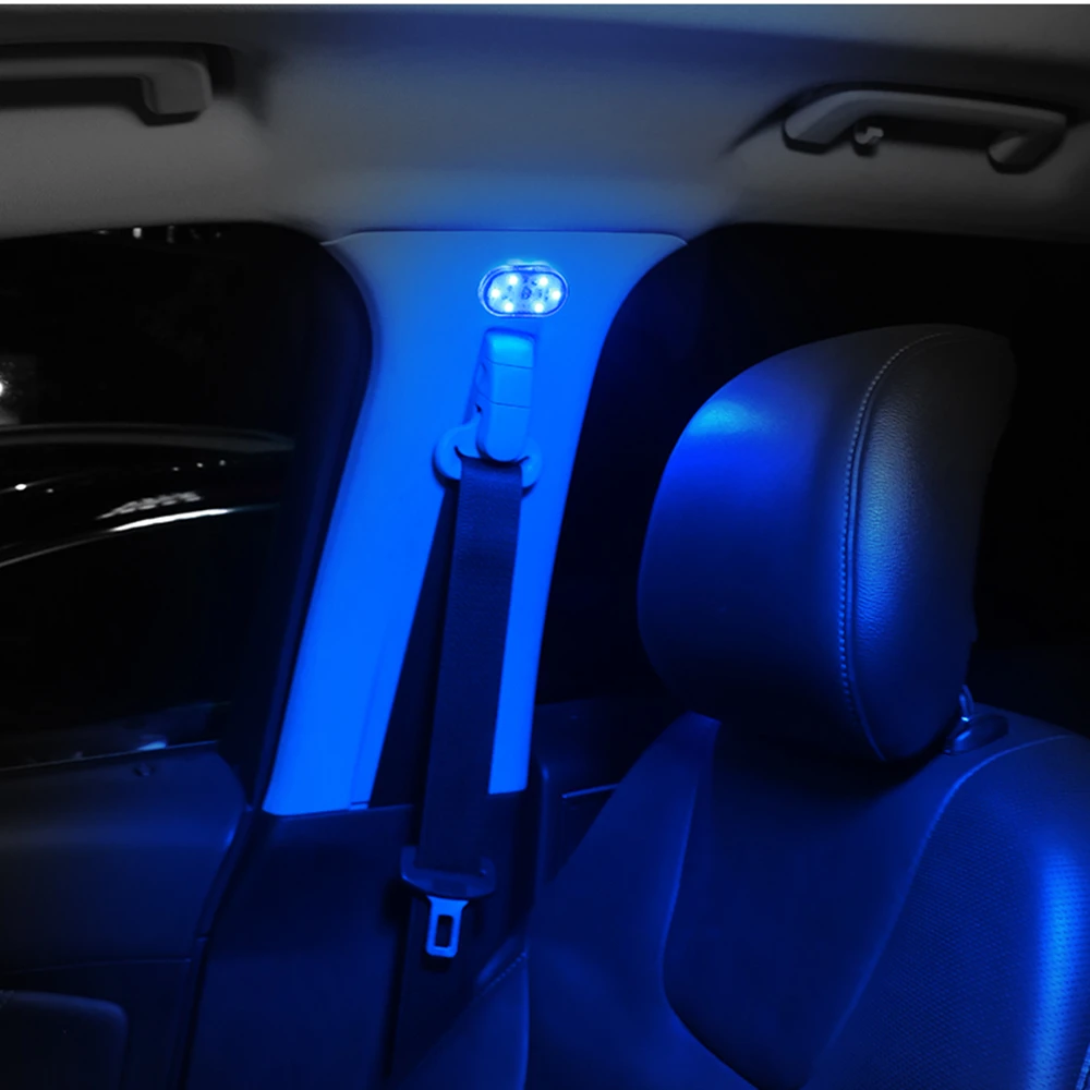 Обновленная Магнитная Автомобильная интерьерная лампа сенсорный свет ручные