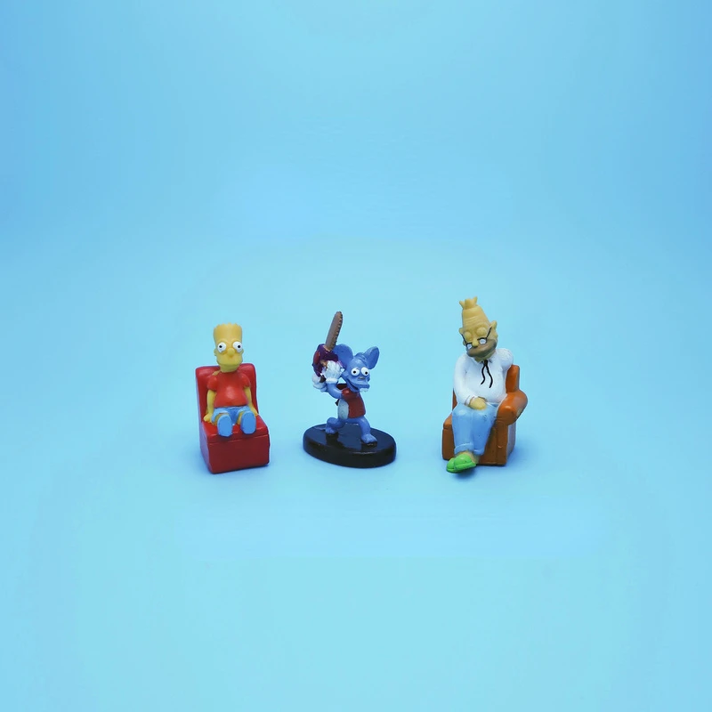 

Оригинальная кукла Simpsonas, фигурка модели Мардж Барта Лиза Maggise Krustythe, украшения клоуна, аксессуары, детский подарок