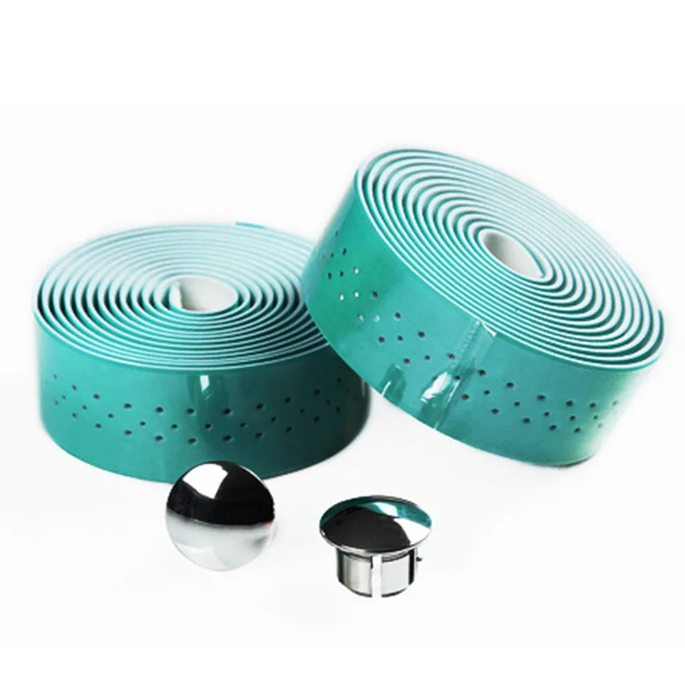 

Racing PU Leather With Belt Handlebar Non-Slip Strap Bandage Wrap Bicycle Tape