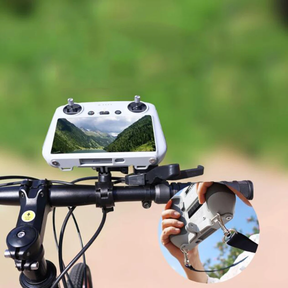 

Bicycle Mounting Bracket Stand for Mini 3 Pro Remote Control with Screen
