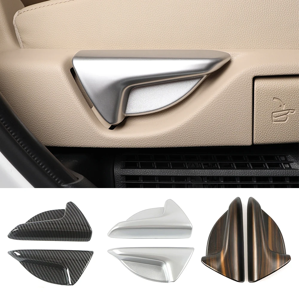 

For Toyota Highlander XU70 2022 Car Rear Seat Adjustment Switch Handle Cover Panel Trim Interior Accessories Mouldings Sticker