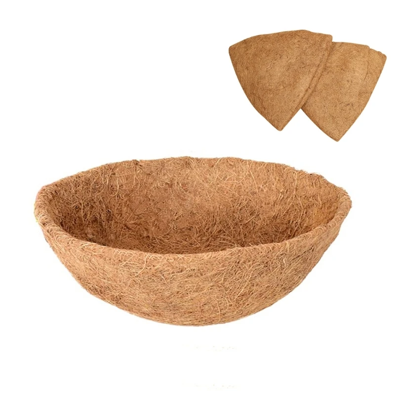 

Wall-mounted Flower-Basket Outdoor Coconut-Palm Hanging Basket Liner Decoration Balcony-Flower Grass Pot Garden Drop Shipping