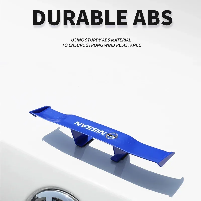 2025 Горячий для Nissan 1 шт. Автомобильный задний мини-спойлер Крыло Canard Tail Winglet ABS Carbon