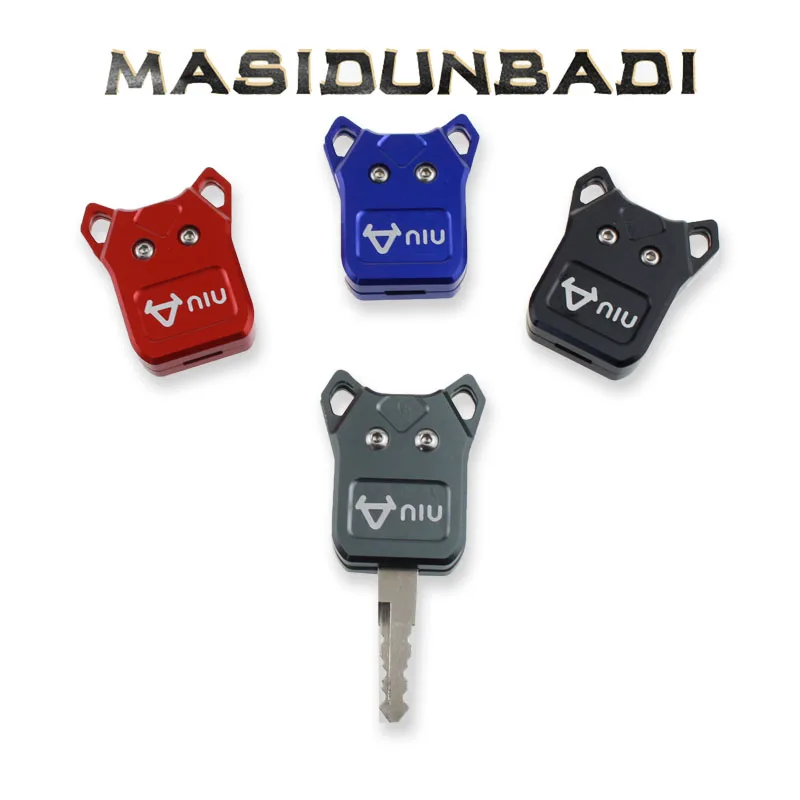 CNC Aluminum Key Case Cover Shell Protector for NIU UQI D1D US U+B N1S G2 MQI2 F2  Motorcycles Accessories