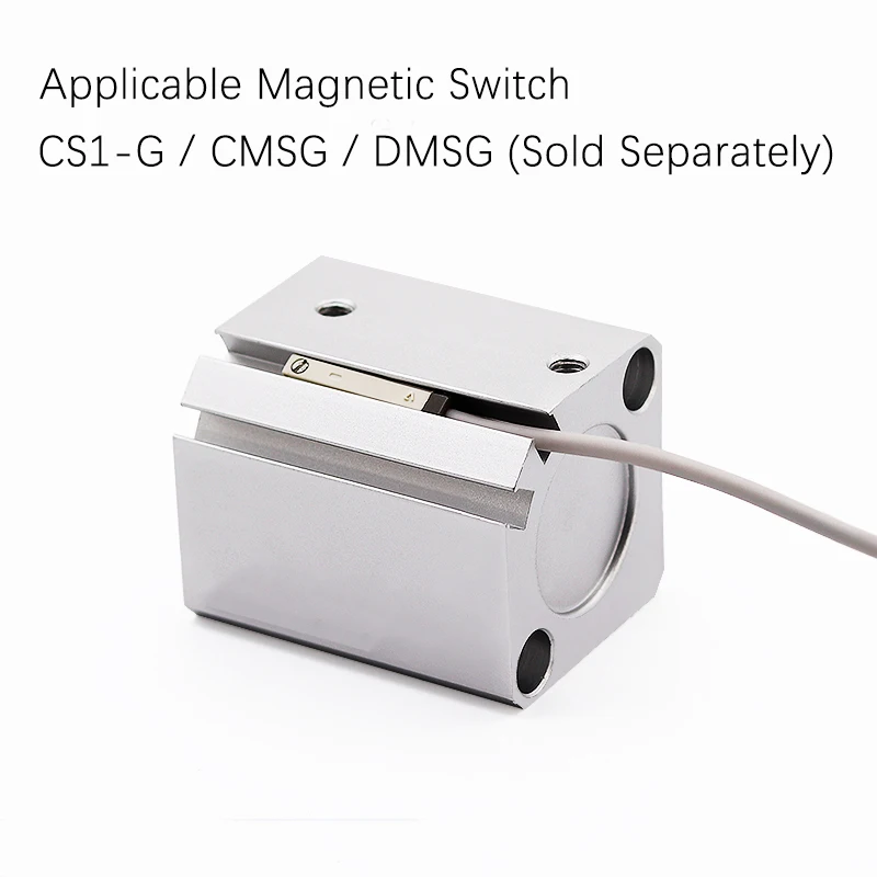 ACQ12 ACQ16 Ход поршня 5-50 мм Маленькие тонкие поршневые компактные пневматические